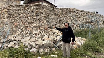 Roma İmparatoru Sezar’ın “Geldim, gördüm, yendim” dediği kale surlarında çökme yaşandı