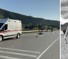 Kazada hayatını kaybeden motosiklet sürücüsünün son görüntüleri ortaya çıktı