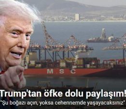 Trump’tan İran’a: “Şu lanet boğazı açın, yoksa cehennemde yaşayacaksınız”
