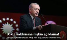 Cumhurbaşkanı Erdoğan: “Hepimizin yüreğine kor ateş düşüren saldırının siyasi polemiklere malzeme yapılmaması, ahlaki bir görevdir”
