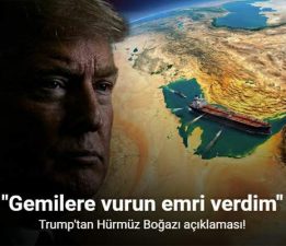Trump: “ABD Donanması’na Hürmüz Boğazı sularına mayın döşeyen her türlü tekneyi batırma emri verdim”