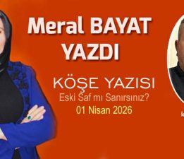 ESKİ SAF MI SANIRSINIZ?