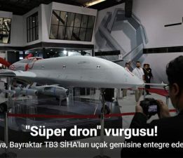İtalya, Bayraktar TB3 SİHA’ları uçak gemisine entegre edecek