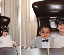 Minikler 23 Nisan’da “Başkanlık” koltuğuna oturdu