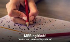 MEB: “LGS sınavı 13 Haziran’da yapılacak”