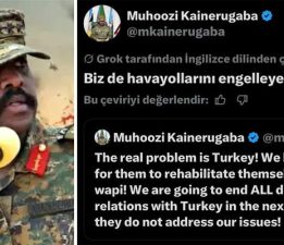Uganda Kabile Devleti’nin Genelkurmay Başkanı Türkiye’yi tehdit etti