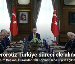 İletişim Başkanı Duran’dan YİK Toplantısı’na ilişkin açıklama