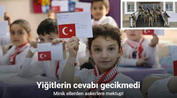 Minik eller yiğit yürekler için mektup yazdı, yiğitlerin cevabı gecikmedi