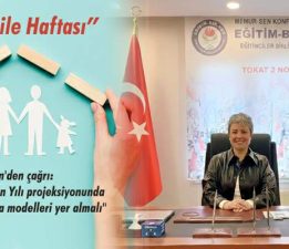 Tokat Memur-Sen’den çağrı: “Aile ve Nüfus On Yılı projeksiyonunda yeni nesil çalışma modelleri yer almalı”
