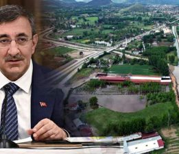 Cumhurbaşkanı Yardımcısı Yılmaz, Tokat’ta aşırı yağışlardan etkilenen bölgeler ilgili konuştu