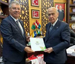 Başkan Akay, Şeker sektörünün sorun ve çözüm önerilerini Bahçeli’ye sundu
