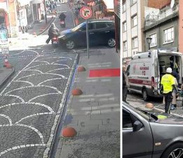 Tokat’ta kontrolsüz çıkış kazaya davetiye çıkardı