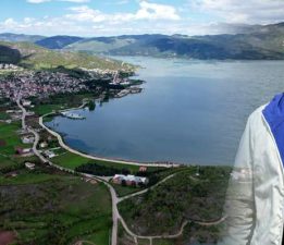 Almus Barajı’ndaki ada, yağışlarla birlikte sular altında kaldı