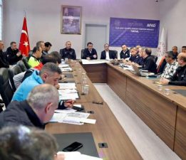 İlçe Afet ve Acil Durum Koordinasyon Merkezi’nde alınan tedbirler masaya yatırıldı