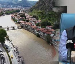 Amasya’da Almus Barajı’ndan gelen su yükü ve taşkın durumu masaya yatırıldı
