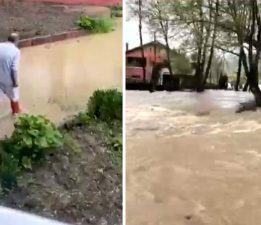 Tokat’ta sel felaketi: Keçeci köyü sular altında kaldı