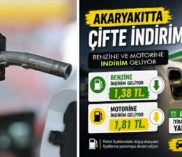 Benzin ve motorine yarın indirim geliyor