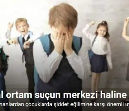 Uzmanlardan çocuklarda şiddet eğilimine karşı önemli uyarı: “Sanal ortam suçun merkezi haline geldi”