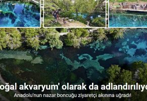 Anadolu’nun nazar boncuğu ziyaretçi akınına uğradı