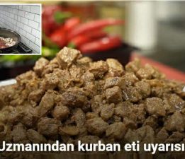Kurban eti hazırlama ve pişirme önerileri