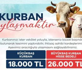 Tokat Belediyesi’nden “Kurban Bağışı” kampanyası