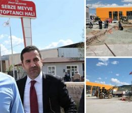 Tokat Belediyesi Sebze Meyve Toptancı Hali’nde değişime doğru