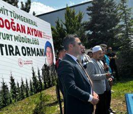 Şehit General Aydoğan Aydın adına “Hatıra Ormanı”