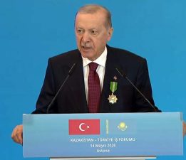 “Türk dünyası olarak barış, refah ve huzur ikliminin tesisi için sorumluluktan kaçınmayacağız”