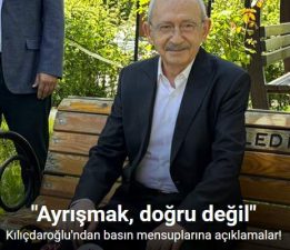 Kılıçdaroğlu: “Kurultayın yasal zeminde yapılması lazım, tedbir kararı kalktıktan sonra kurultay yapılır”