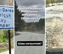 “Tozanlı Deresi Yolu” artık çileye döndü