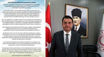 Vali Abdullah Köklü’nün “Kurban Bayramı” mesajı