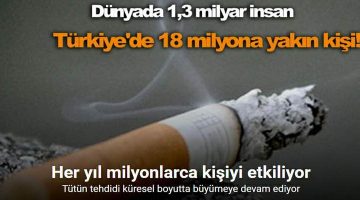 Her yıl milyonlarca kişiyi etkiliyor: “Giderek sigara kullanımlarımız artıyor, başlama yaşı düşüyor”