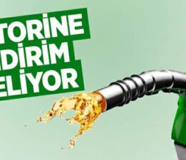 Motorine indirim geliyor
