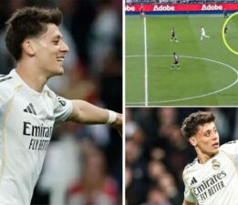 La Liga’da sezonun golü Arda Güler’den