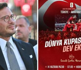Dünya kupası heyecanı pazar günü dev ekranda