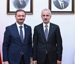 Vekil Aldemir, Bakan Uraloğlu İle ulaşım yatırımlarını değerlendirdi
