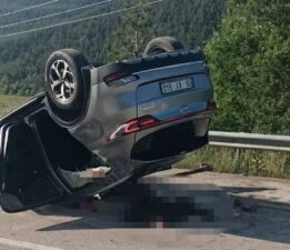 Tokat’ta takla atan otomobildeki 1 kişi öldü, 5 kişi yaralandı