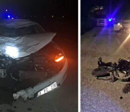 Reşadiye’de otomobil motosiklete çarptı: 2 ölü, 1 yaralı