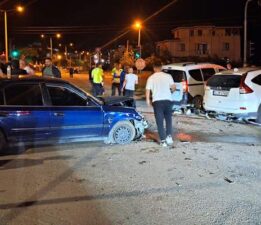 Tokat’ta zincirleme trafik kazası: 5 yaralı