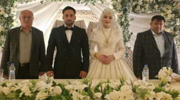“Çoşar ve Göktürk” ailelerinin mutlu günü