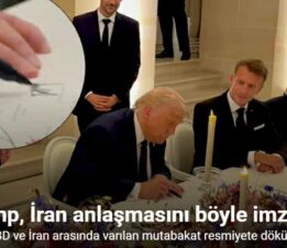 Beyaz Saray, Trump’ın İran anlaşmasını imzaladığı anın görüntülerini yayınladı