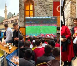 Tokat Yağıbasan’da “Milli Maç” heyecanı
