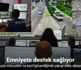 Suçla mücadele ve kent güvenliğinde yapay zeka dönemi