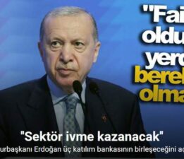 Cumhurbaşkanı Erdoğan: “Bereket, kapitalist ekonomi teorileriyle anlaşılması mümkün olmayan bir mefhumdur”