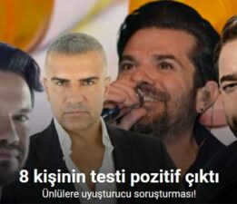 Uyuşturucu operasyonunda 8 ünlü ismin testi pozitif çıktı