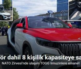 NATO Zirvesi’nde ulaşım TOGG limuzinlere emanet