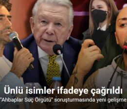 Uğur Dündar, Mahsun Kırmızıgül, Gülben Ergen, Elçin Sangu ile Hayko Cepkin ifadeye çağrıldı