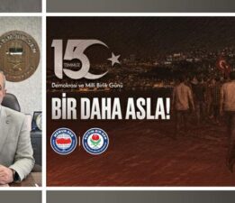Memur-Sen, “15 Temmuz: Milletin iradesini teslim alamayanlar, Türkiye’nin yürüyüşünü de durduramayacaktır.”
