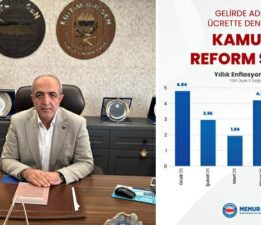 Tokat Memur-Sen İl temsilcisi Ceylan, “Gelirde adalet, Ücrette denge için kamuda reform şart”