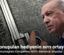 Cumhurbaşkanı Erdoğan’dan NATO liderlerine ’altıpatlar’ jesti